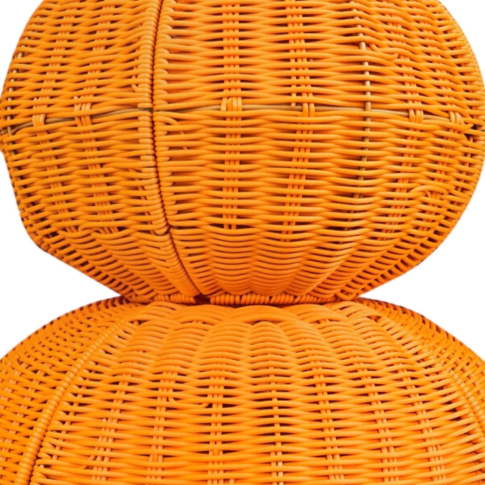Di Halloween Intrecciata Centrotavola Pieghevole Artigianale | Decorazioni Halloween Intrecciate A Mano Per Feste Autunnali, Inaugurazione E Arredo Casa