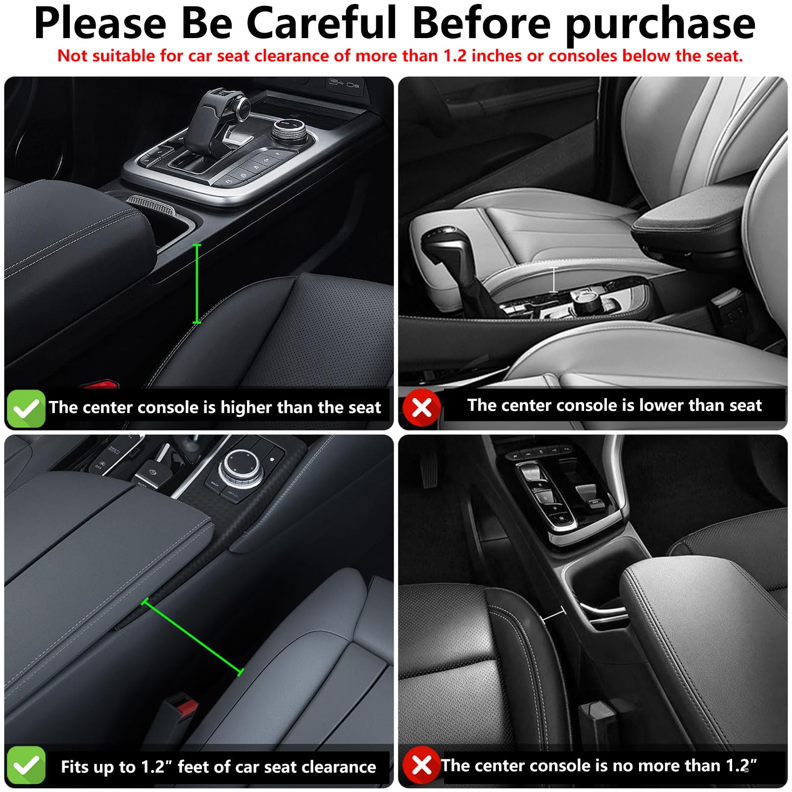 2 Packs Car Seat Gap Filler Organizer, Car Seat Organizer, Seat Gap Storage Box with Cup Holders for Drink, Car Leather Cup Holder Gap Bag Front Seat for Phone, Sunglasses,Keys(Left+Right Side)