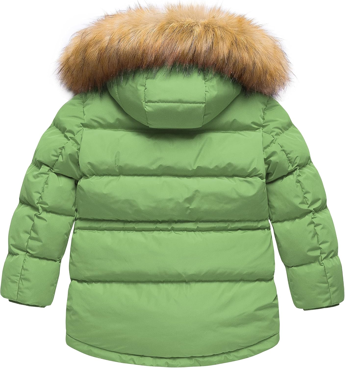 CREATMO US Boy's Winter Parka Water Resistant Hooded Puffer Fleece Lined Jackets Coats - Image 2