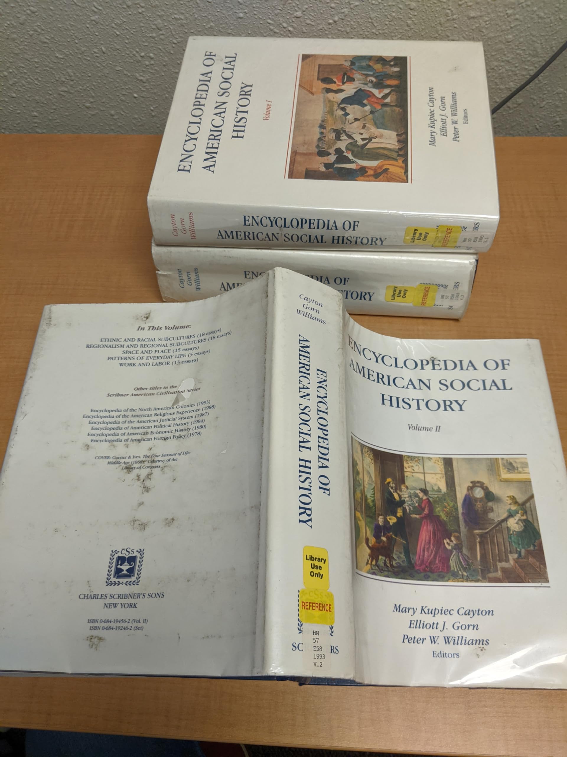 Encyclopaedia of American Social History