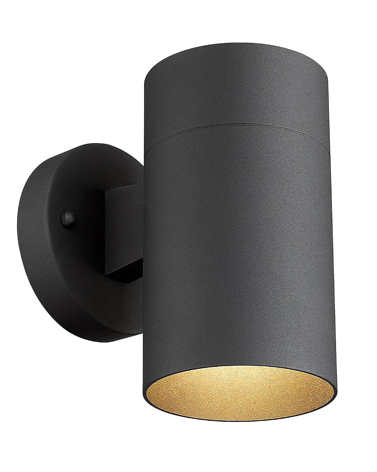 Ken & Ricky Outdoor Wall Light Sconce, Matte Black, Metal, 1 Pack, Model