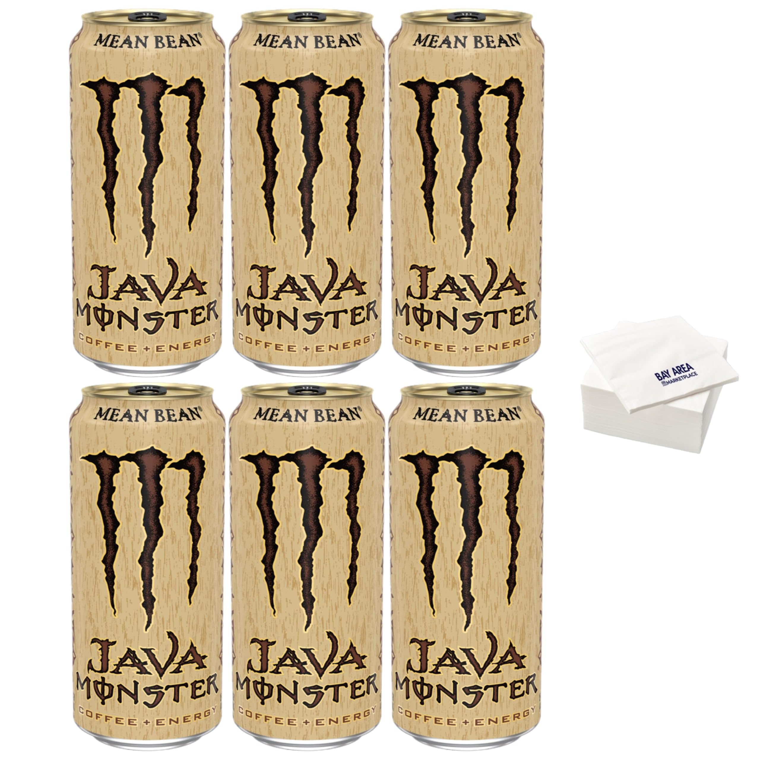 Monster Java (Coffee+Energy) 6 pack (6 pack, Mean Bean)