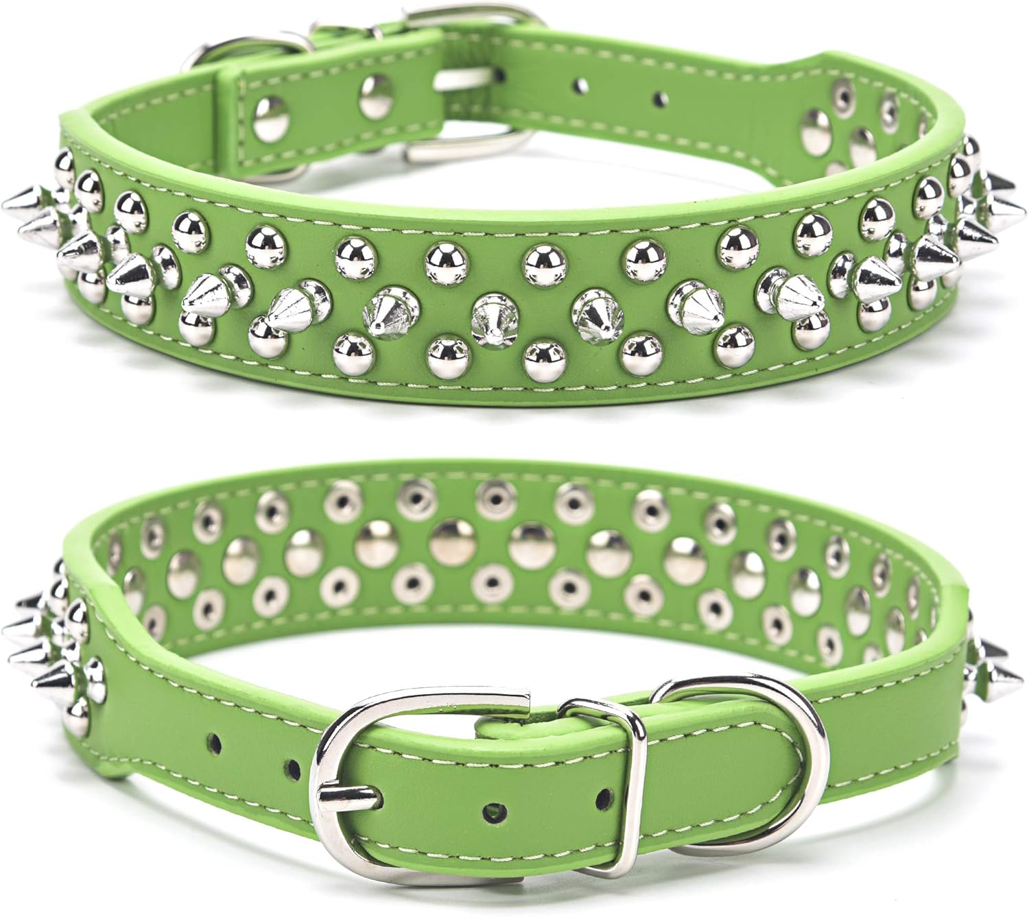 mini green dog collar