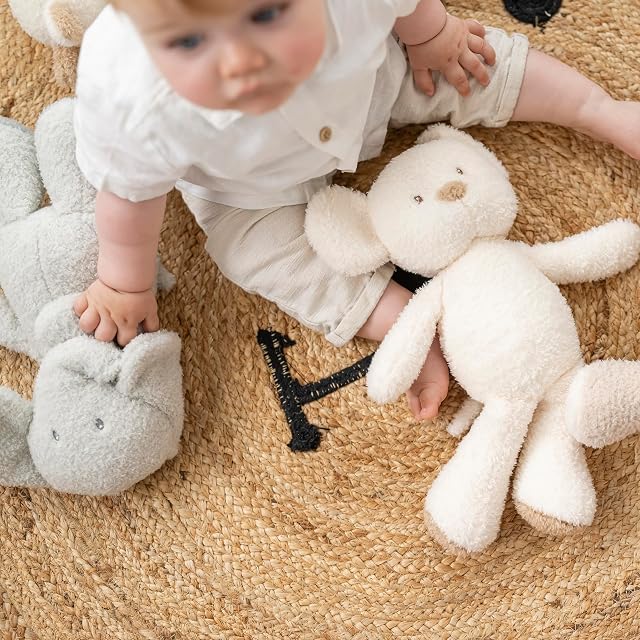Foto 5 de 8 de Nattou Cuddly Mouse Teddy, 34 cm, Teddy Ecru