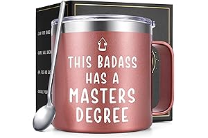 Lifecapido This Badass Has a Masters Degree Coffee Mug
