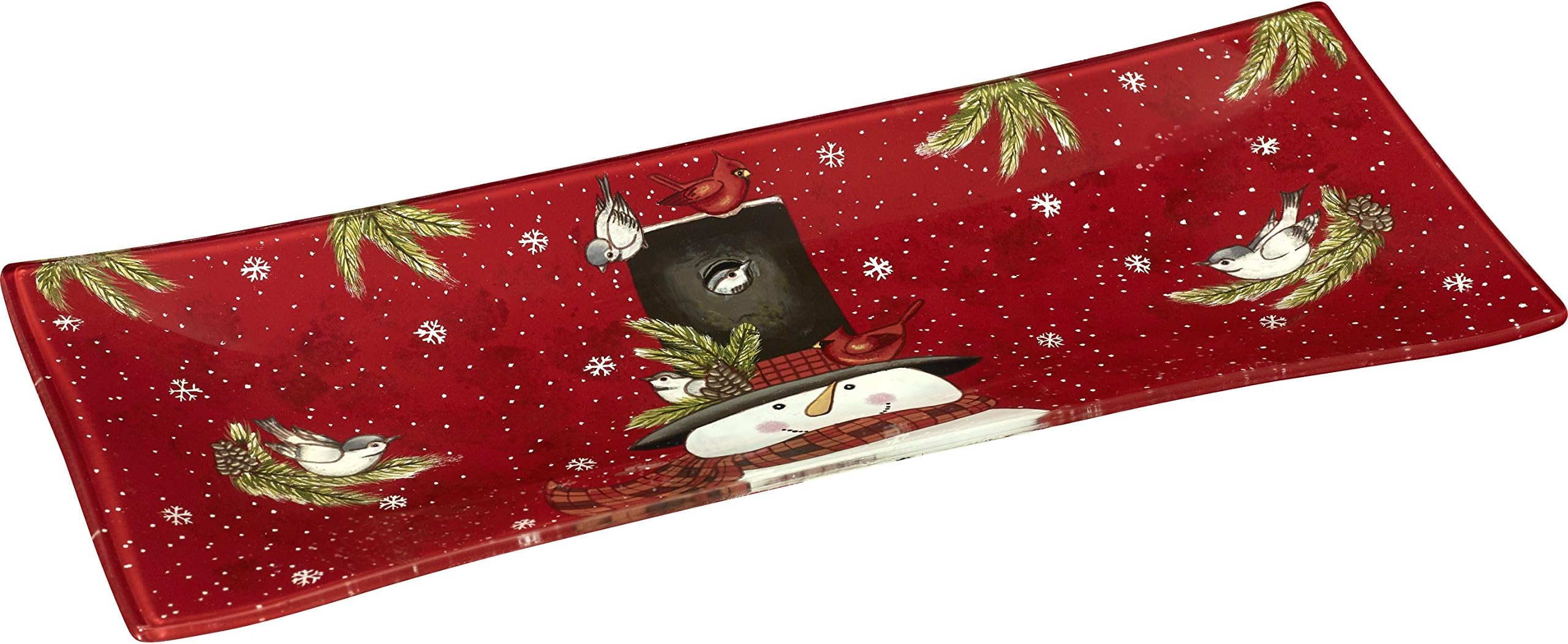 Ne'Qwa Snowman Tray