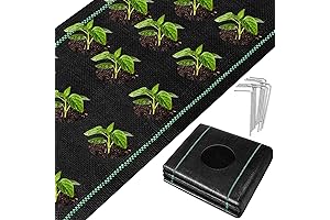 Premium 4 x 25 Ft Landscape Fabric Seed Sheet