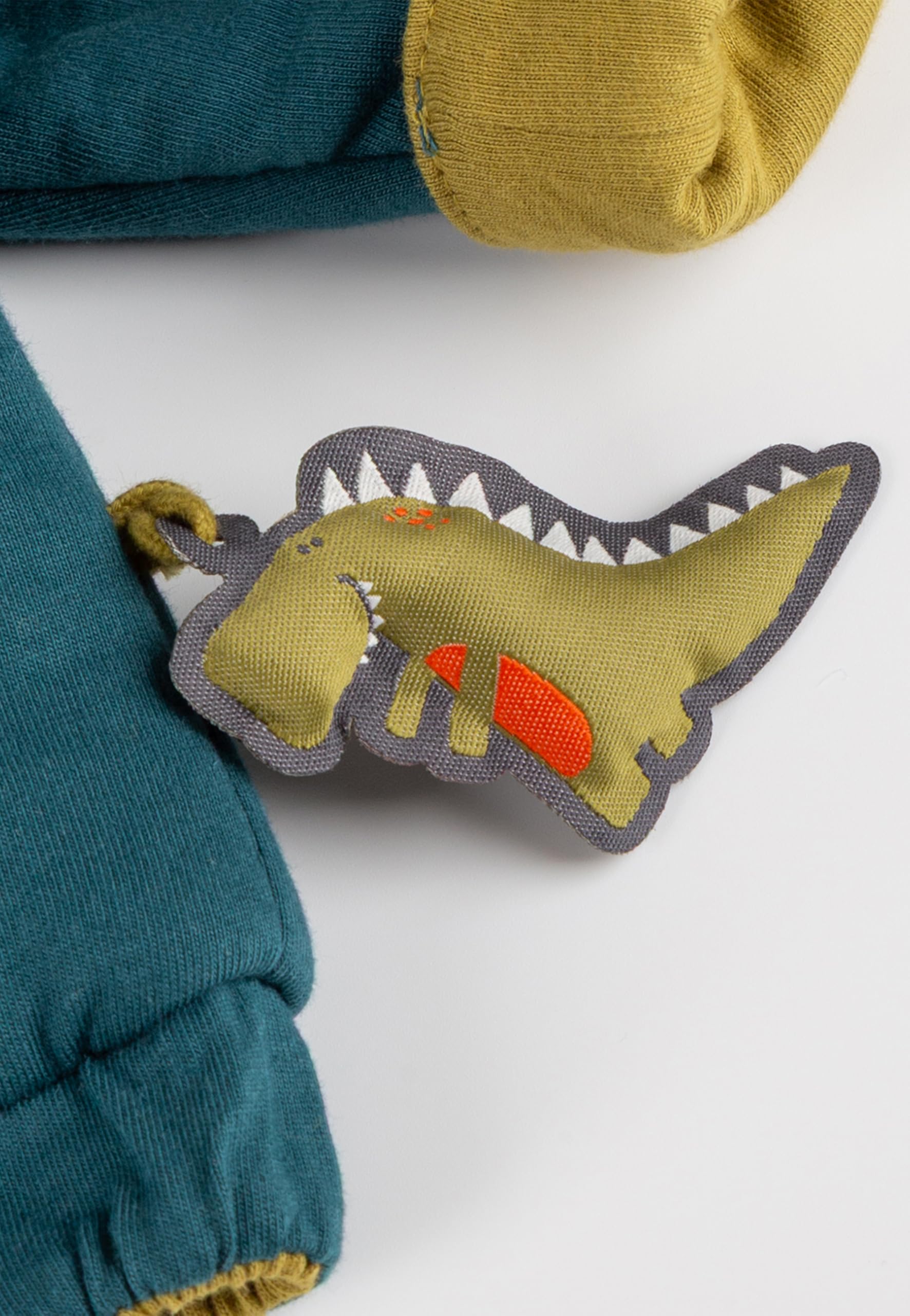 Sigikid Wendejacke wattiert Dino Fun aus Bio-Baumwolle für Baby Jungen