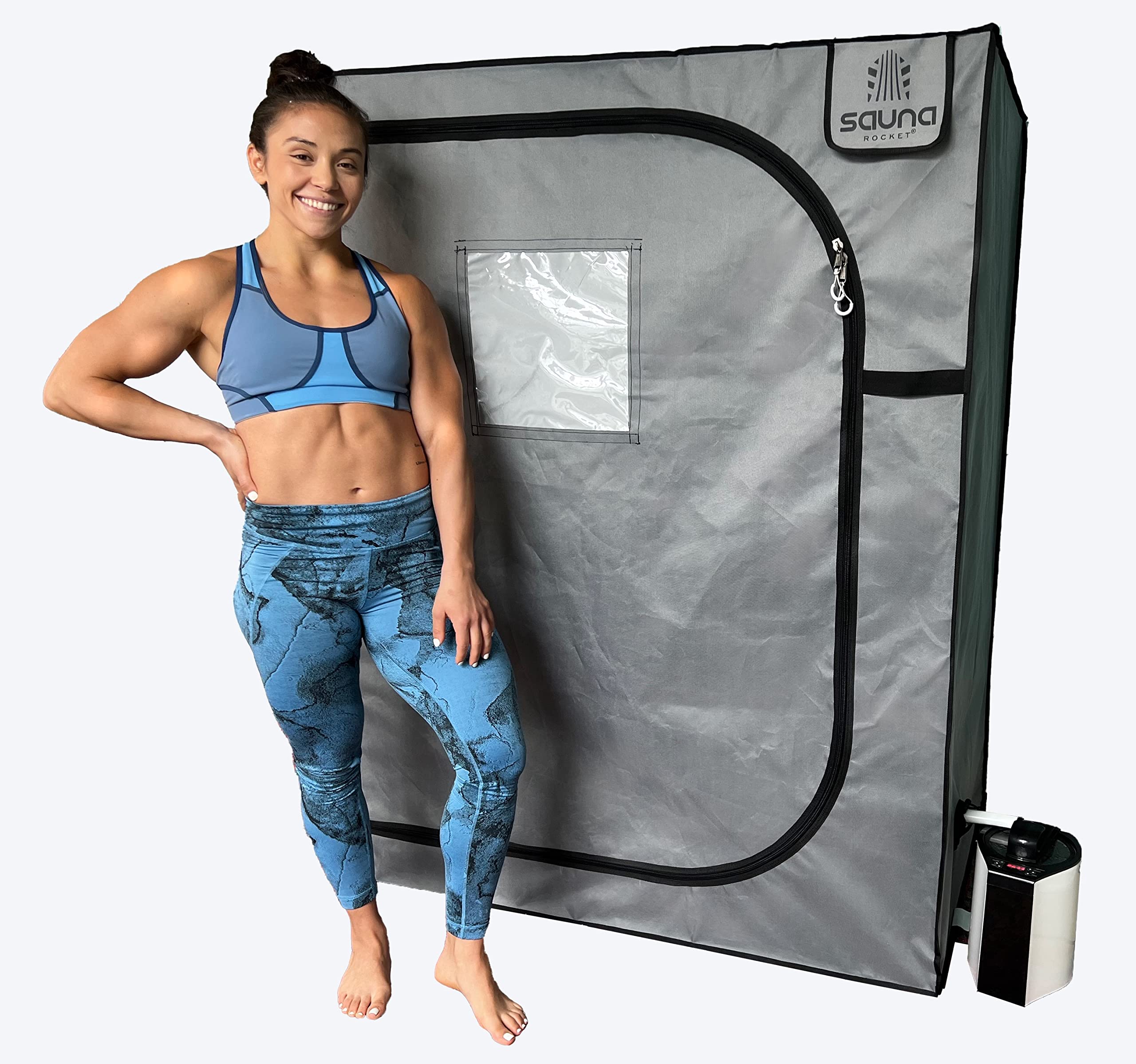 Photo 1 of Sauna Rocket | 2-Person Full Body Sauna Portable Tent | in-Home Use for Relaxation, Recovery, and Wellness (Tent ONLY) 2 Person Tent (Only)
MISSING MACHINE POSSIBLY MISSING PEICES