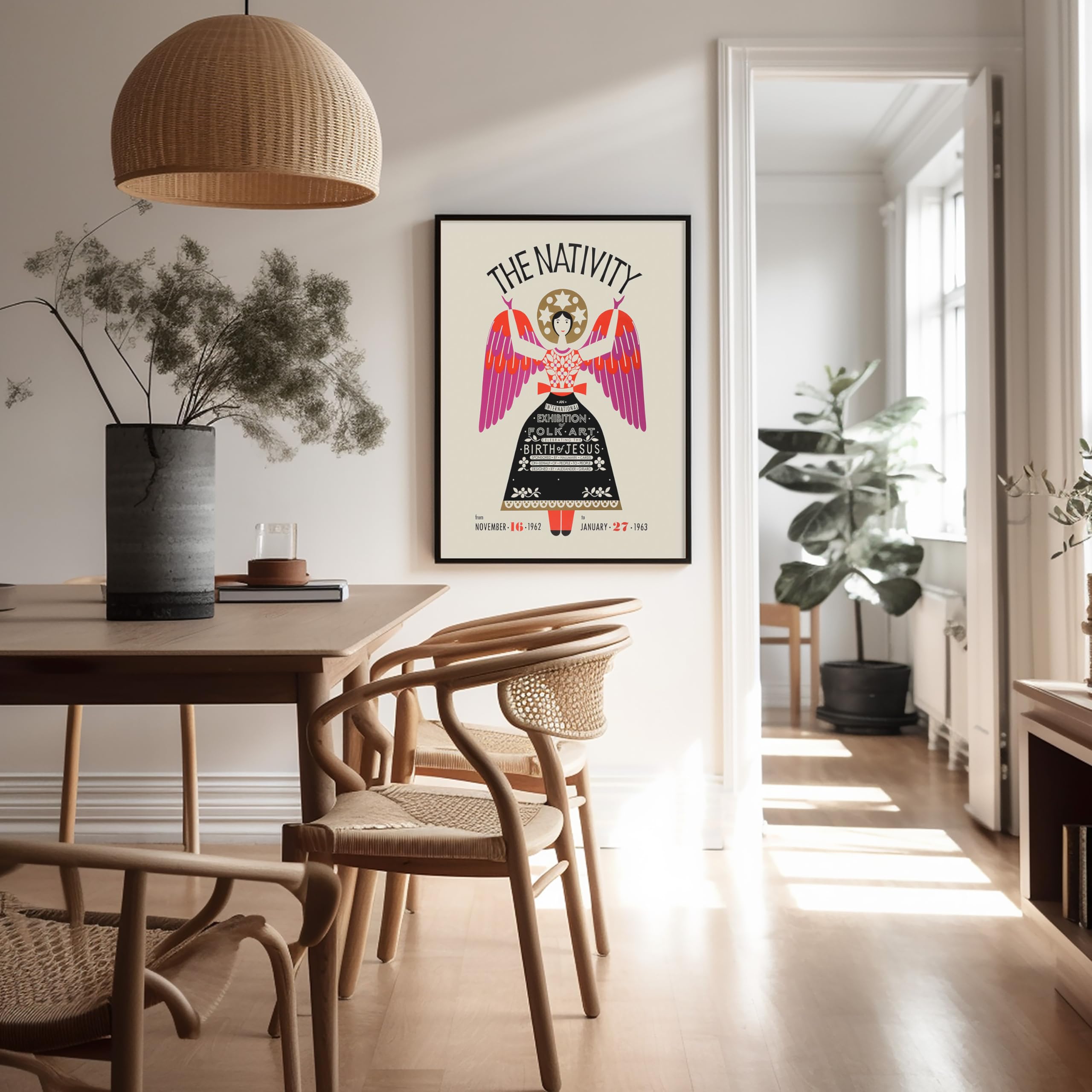 Amazon.com: Poster Master Vintage Alexander Girard Poster - Retro