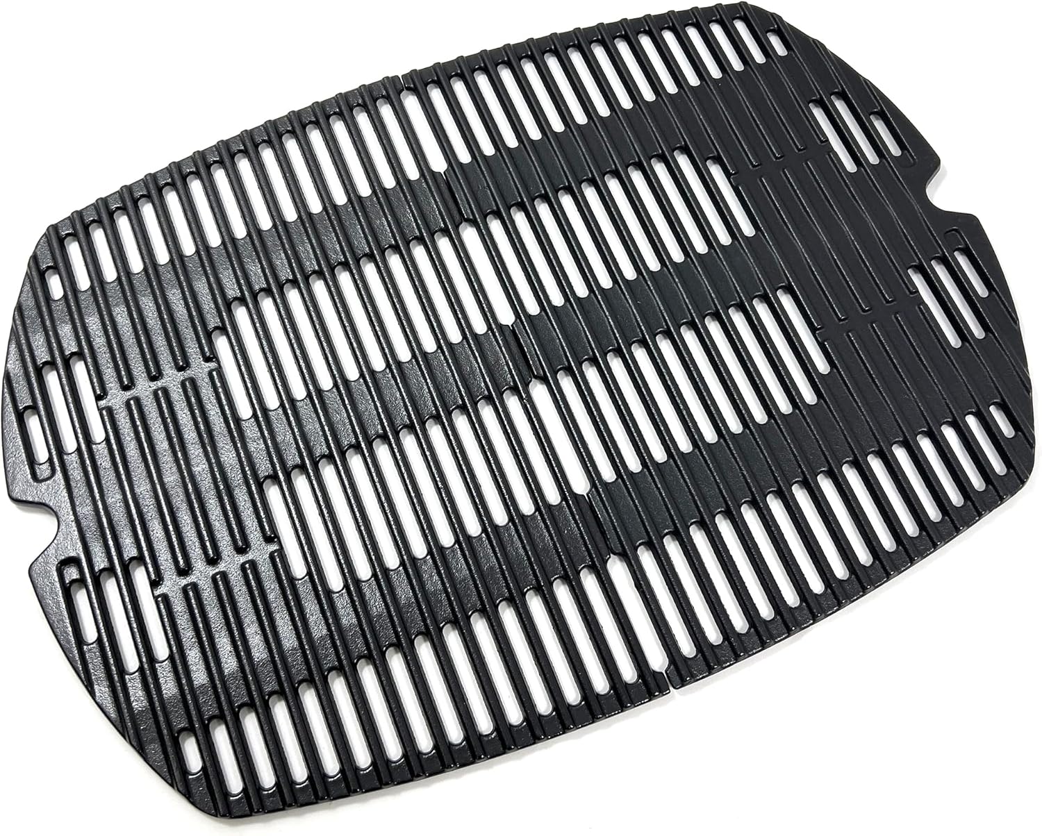 Direct Store DC142 7646 7584 Cooking Grates for Weber Q300 Q320 Q3000 Q3200 Series, 57060001, 586002 Gas Grills Grills, Cast Iron Grill Grates Replacement for Weber Q300, Set of 2