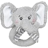 Bearington Collection Baby Lil' Spout, 5.5 in Gray Elephant Plush Stuffed Animal - Baby Elephant Stuff - Newborn Toys