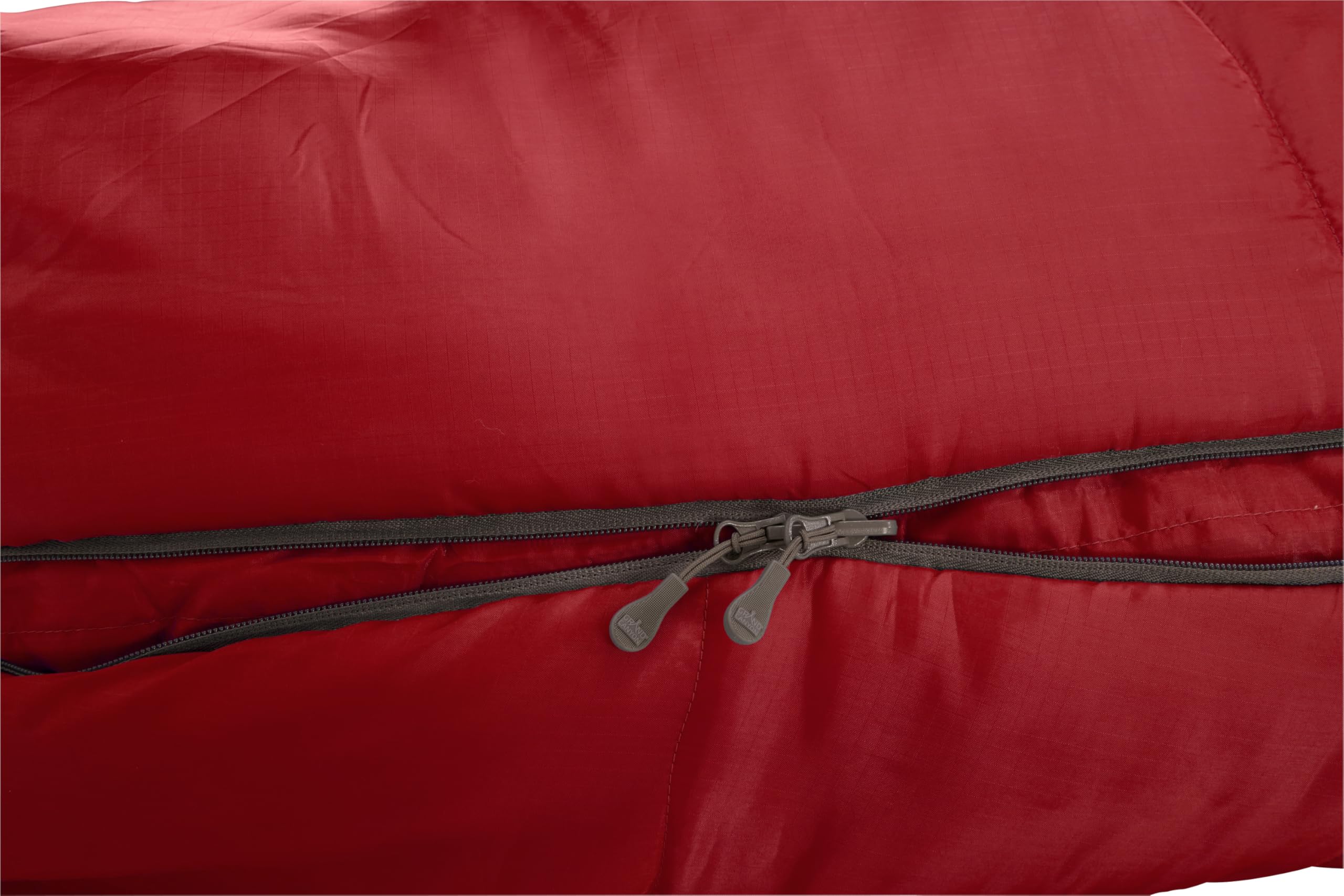 Grand Canyon Unisex – śpiwór dla dorosłych "Kansas 190", czerwony Dahlia, 210 x 80 cm