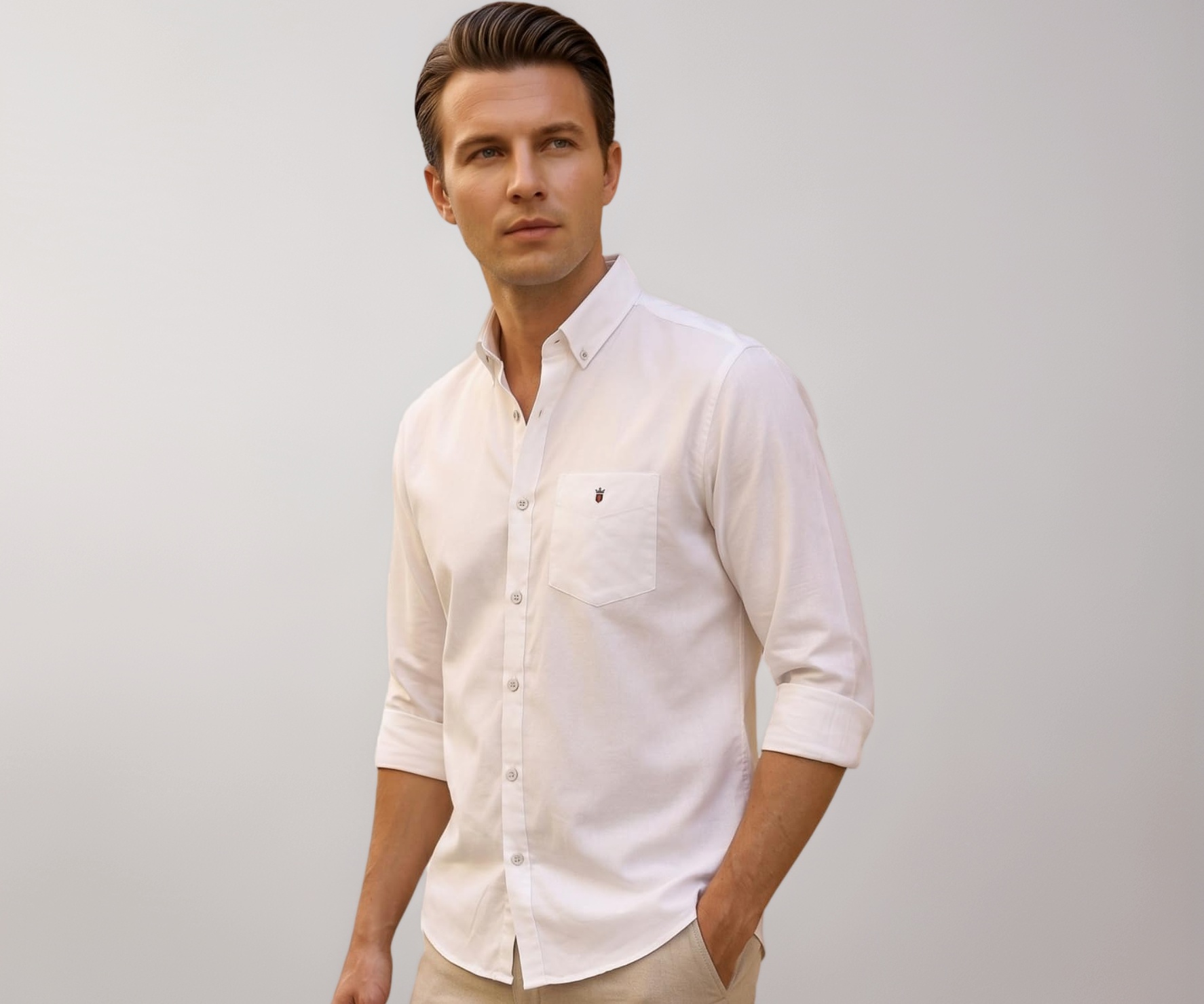 Louis Philippe Men Sports Slim Fit Premium Fabric, Superior Craftsmans