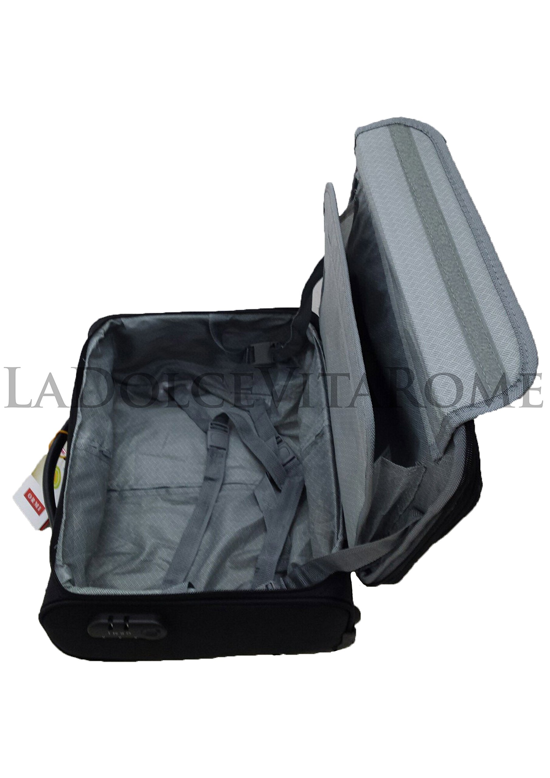 /Lumi Valigia Piccolo Leggero Pilota Business in Poliestere 42x25x35, 30 Litri 2 Ruote, Con Tasca PC, Pilota Bagagli a Mano (Marrone)