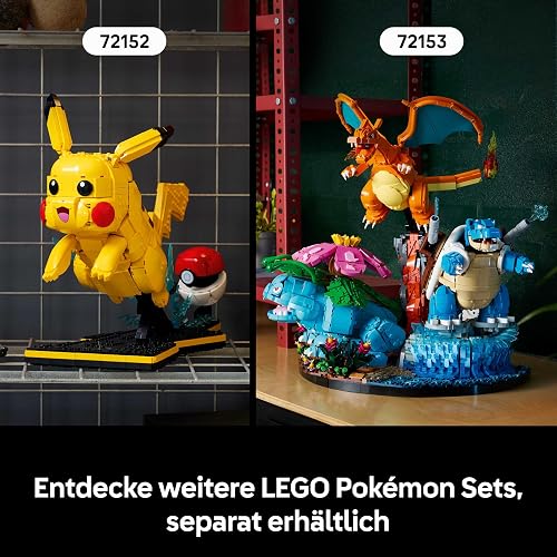 LEGO Pokémon Eevee Figure - Building Set for Adults - Anime Model Kit w/Posable Limbs, Ears & Tail - DIY Room or Desk Decor - Collectible Gaming Gift Idea - 72151 - 7