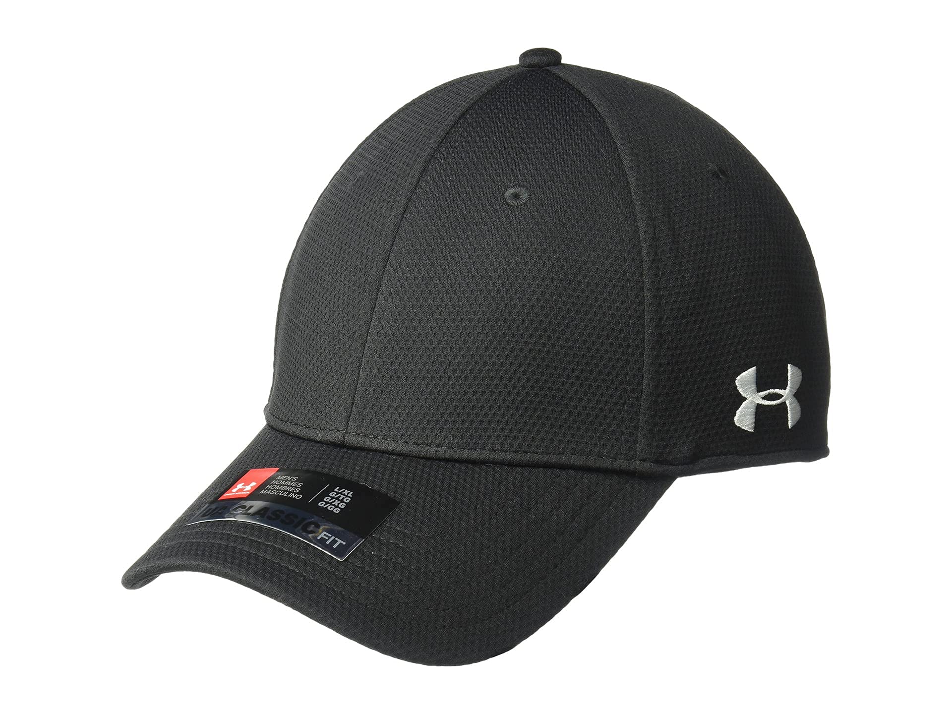Under Armour Zakrzywiona męska czapka elastyczna dopasowana zakrzywiona STR Blank