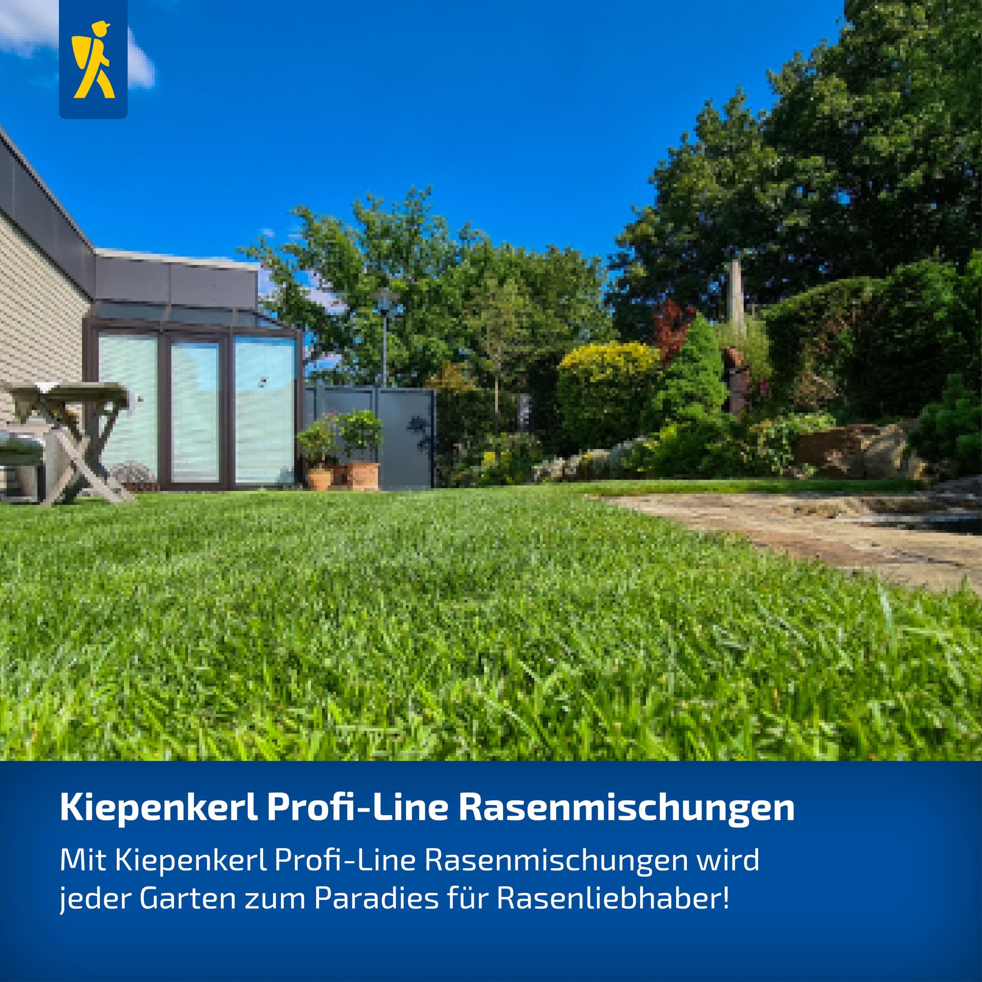 Kiepenkerl Royal Schattenrasen 4kg: Qualitäts-Gras für 200m²