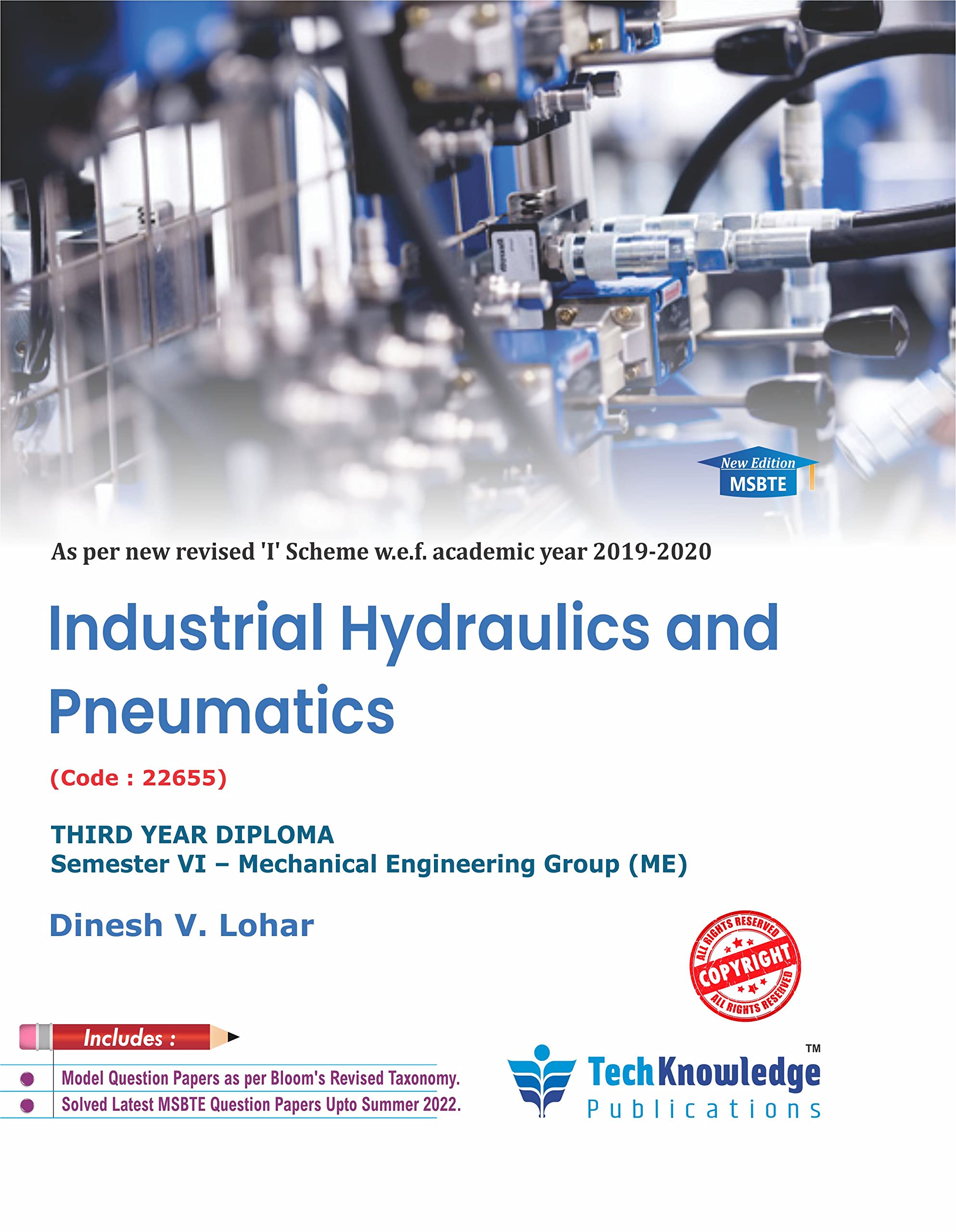 Industrial Hydraulics & Pneumatics For MSBTE Diploma Mechanical Engineering Sem 6