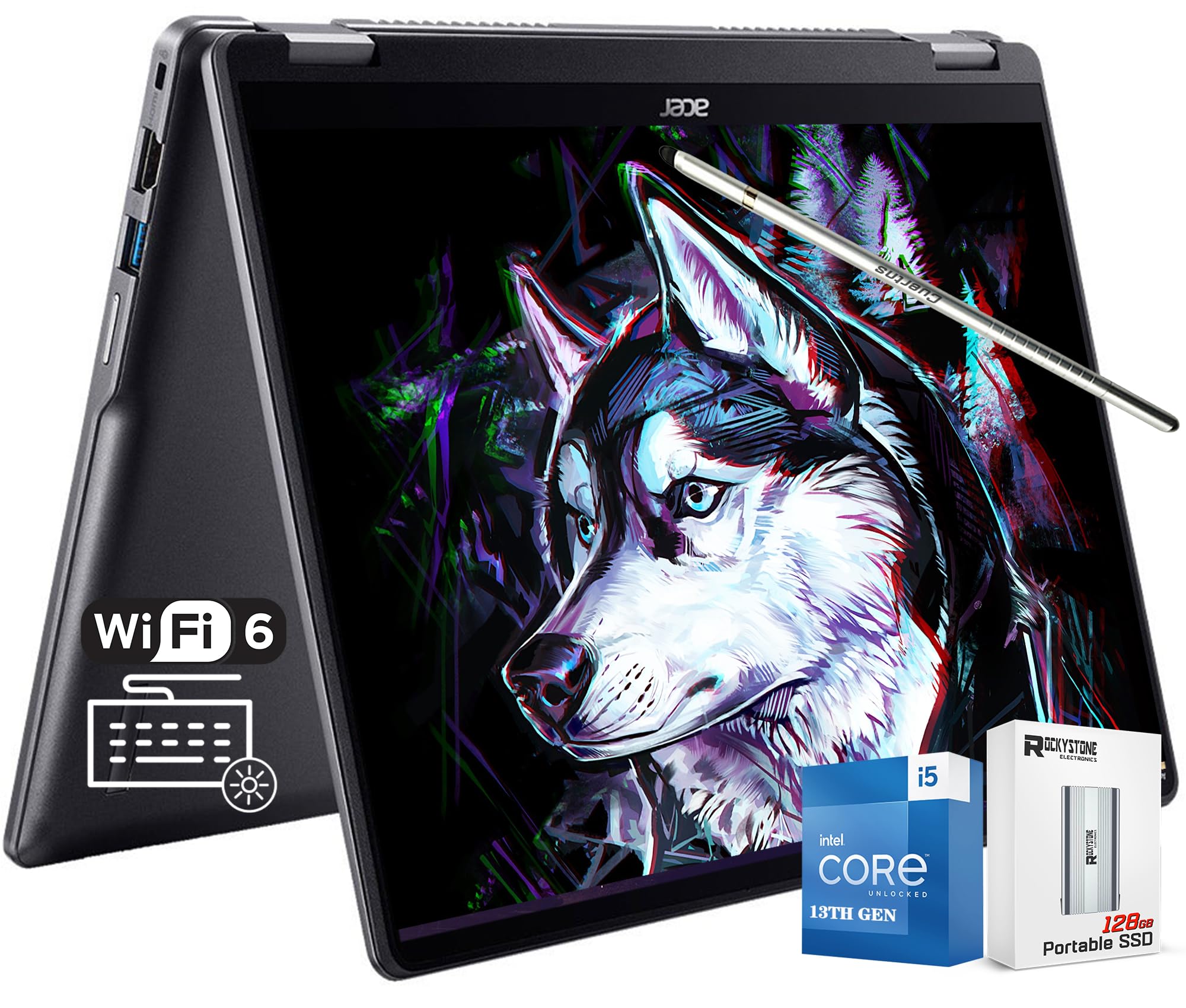 Amazon.com: acer Chromebook Plus Spin 514 2-in-1 Laptop, 14