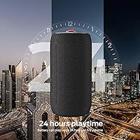 Vista 5 de Monster S310 Altavoz Bluetooth actualizado, altavoz Bluetooth portátil, emparejamiento estéreo inalámbrico verdadero de 30 W que ofrece un sonido