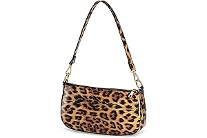 Nostalgic 90's Leopard Print Purse: A Stylish Fusion of Retro and Modern