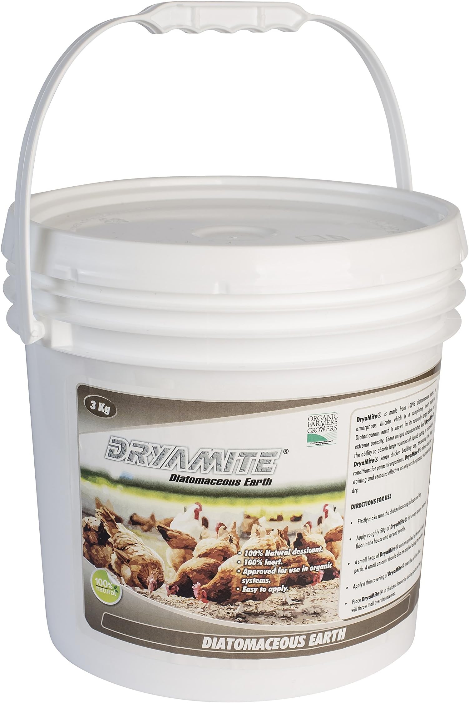 DryaMite® 3kg Freshwater Diatomaceous Earth