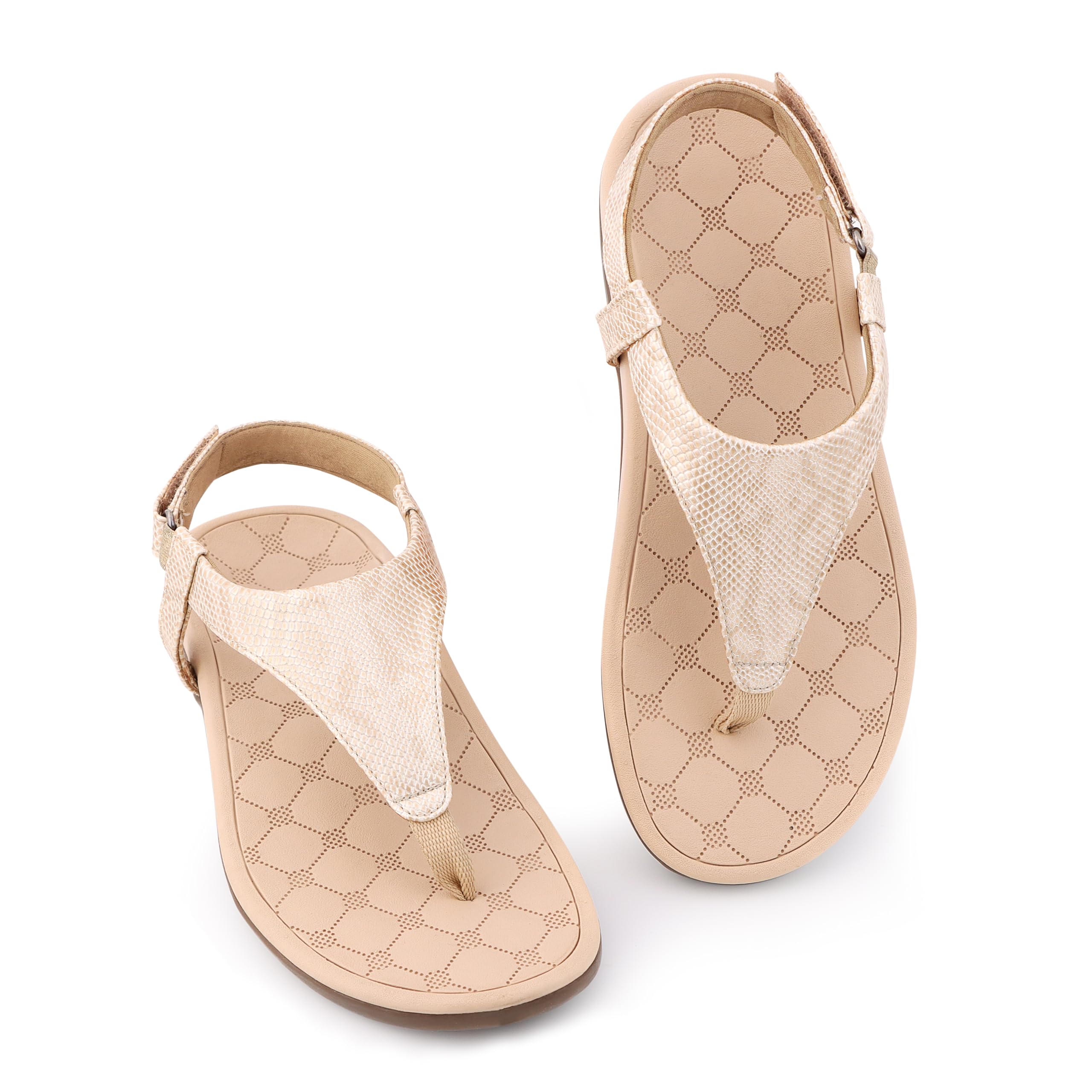 soultouch Aria Slippers for Women, Comfortable Sandal with Arch Support, Acupressure Orthopedic Slippers for Womens Helps in Reduce Pressure on Feet, EVA Midsole Footbed, PU Upper & Padded Linings-picture-22