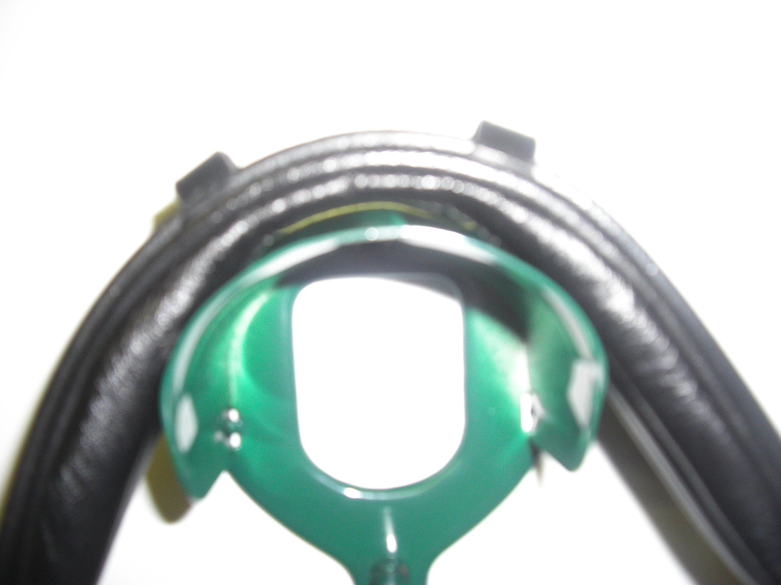 gs.-sports Cabeza suave. - Cuello flexible para bridas en las orejas, así como anatómicamente acolchado con piezas para las mejillas (pony, negro/negro/negro/plateado).