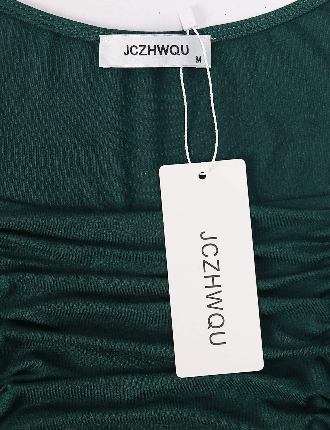 Womens Square Neck Short/Long Sleeve Dressy Tunic Shirts - Image 3