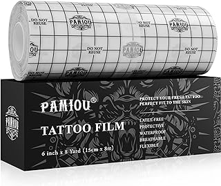 Second Skin Tattoo Cover Up Patch - 6 Inches x 8 Yards Tattoo Aftercare ...