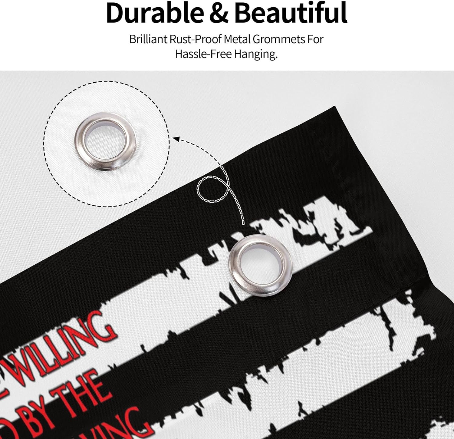 American USA Flag Lineman Flags Lineman Powerline Technician Flag 3x5 Ft Fade Proof Outdoor Indoor With Metal Grommets Banner Home House Garden Yard Decorative Sign - Image 5