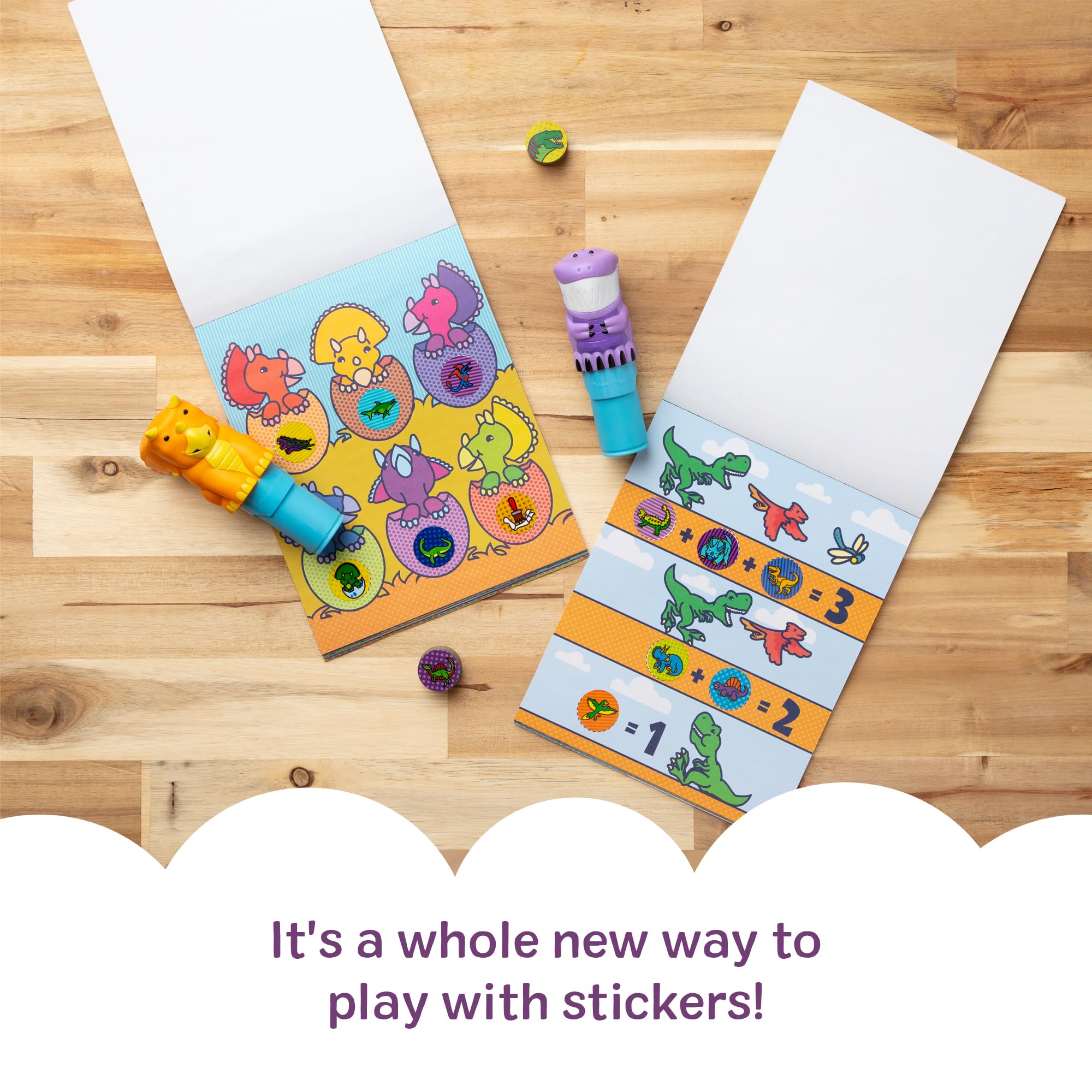 Melissa & Doug Sticker Wow! Deluxe Set - Dinosaurier