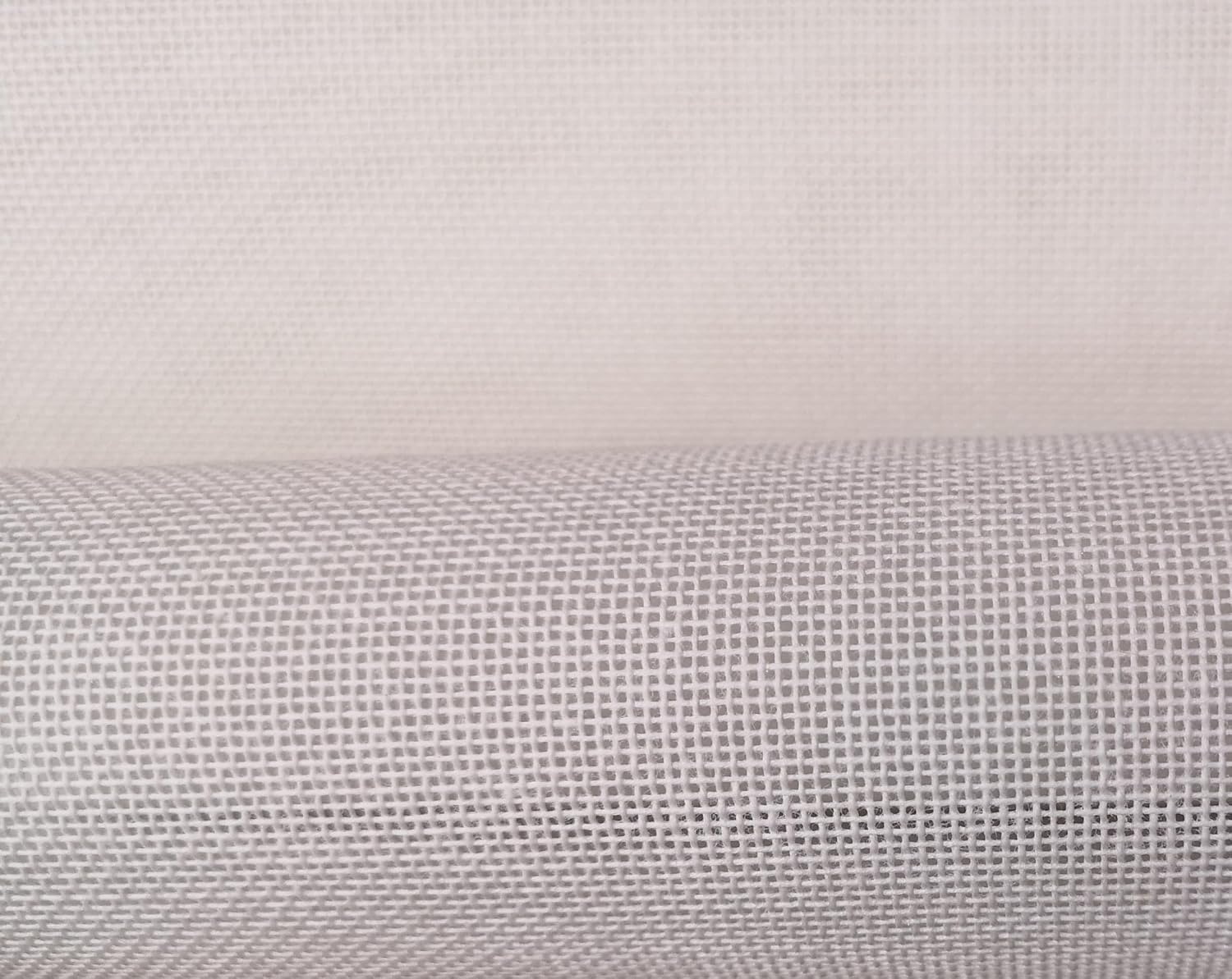 18 Mesh Blank Mono Canvas Cotton Needlepoint Embroidery Canvas 21x17 Inches