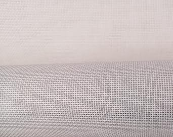 18 Mesh Blank Mono Canvas Cotton Needlepoint Embroidery Canvas 21x17 Inches