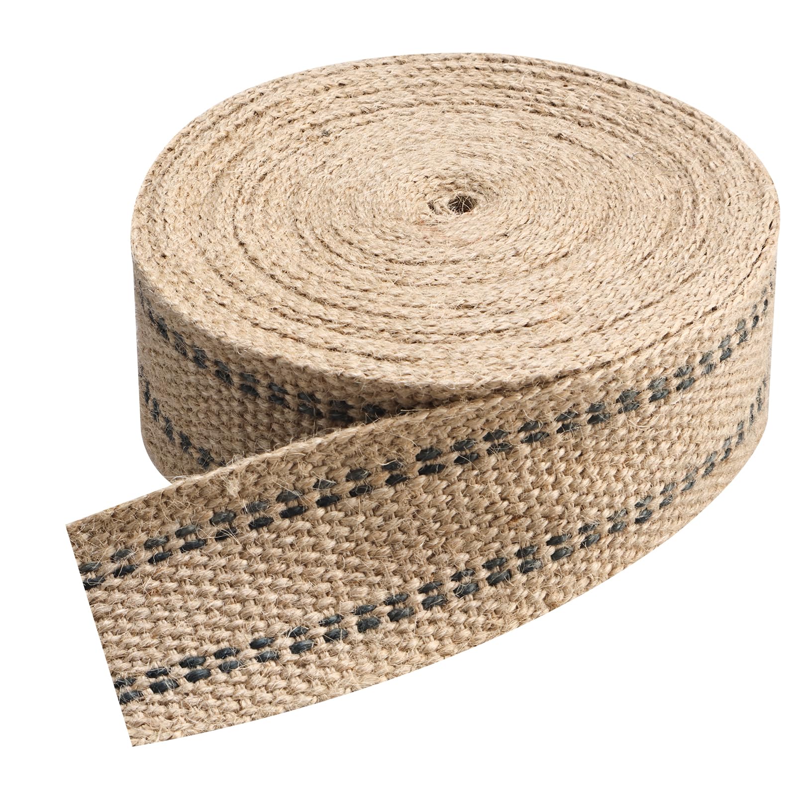 YaeCCC Jute Webbing,Upholstery Webbing for Chair,2" x10Yd Upholstery Strap