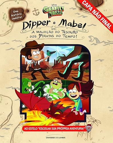 Dipper E Mabel Em "a Maldição Do Tesouro Dos Piratas Do Tempo!"