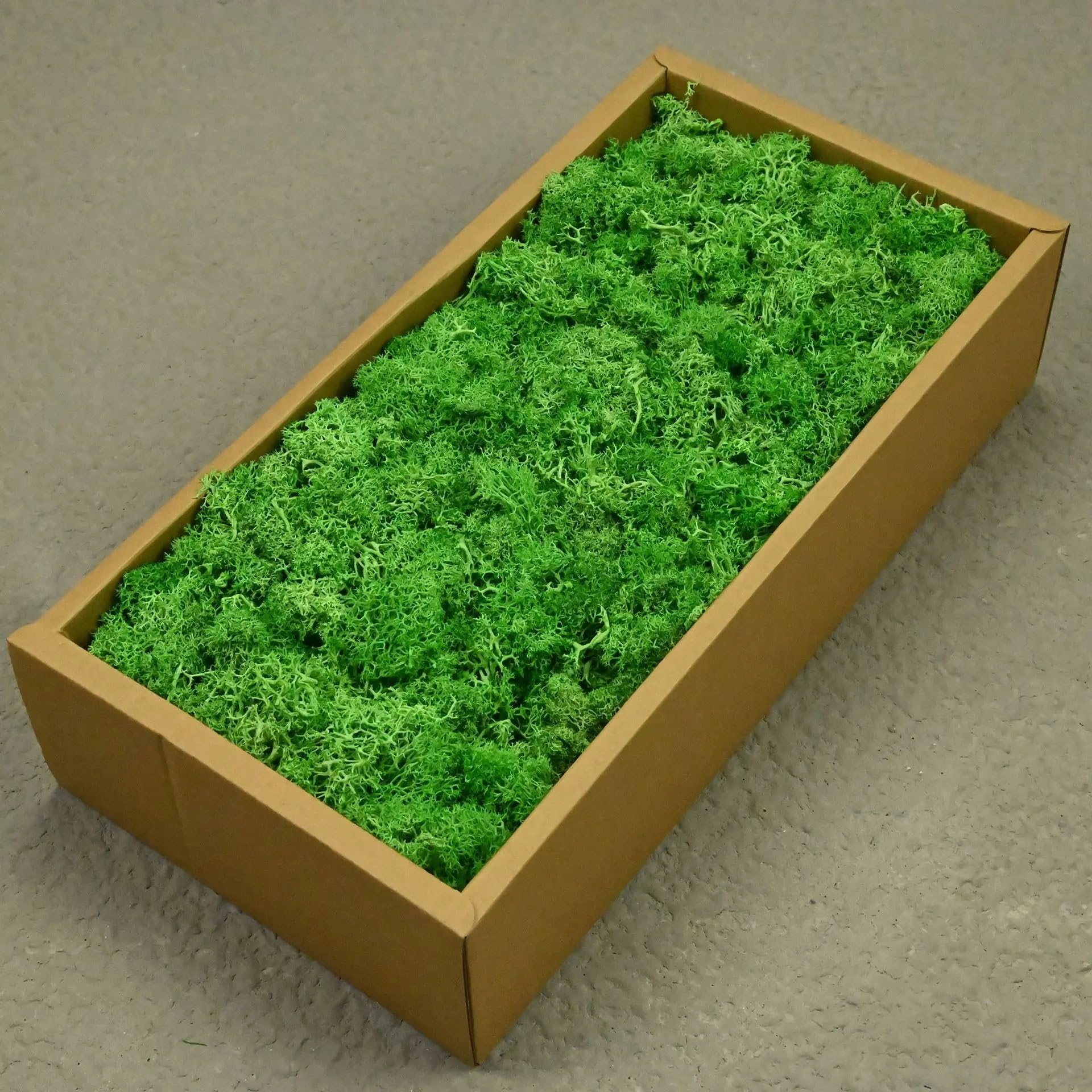 HZLXF1 Artificial Green Plants Eternal Life Moss DIY Crafts Grass Garden Home Room Decor Landscape Fake Grass(Green)