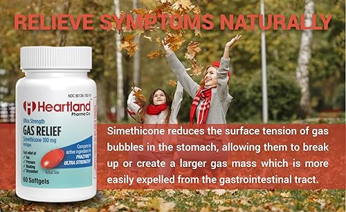 Miniatura 3 de Gas Relief - Tableta masticable de simeticona de 125 mg  Pastilla antigas masticable con sabor a cereza  Hecho en los Estados Unidos  (100 unidades)