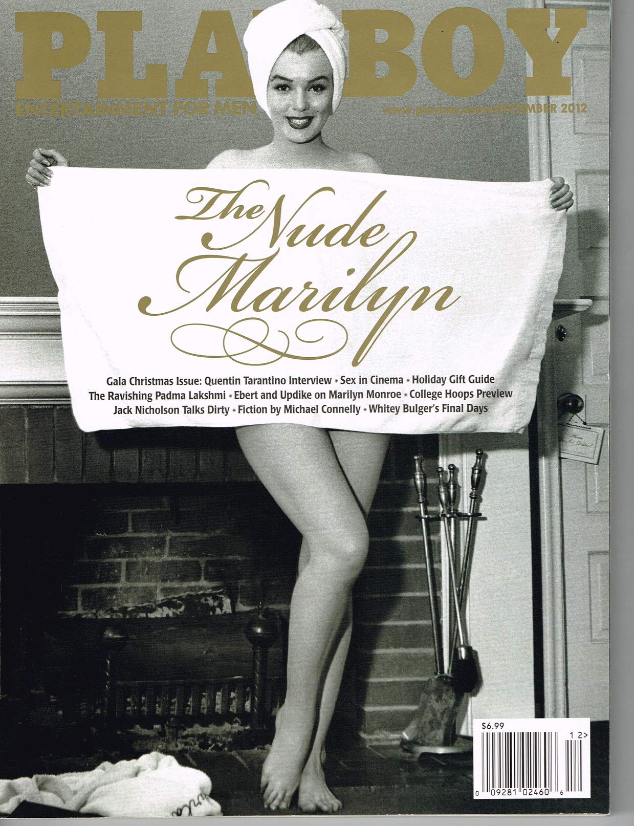 Playboy Magazine (The Nude Marilyn,December 2012) Single Issue Magazine – 2012