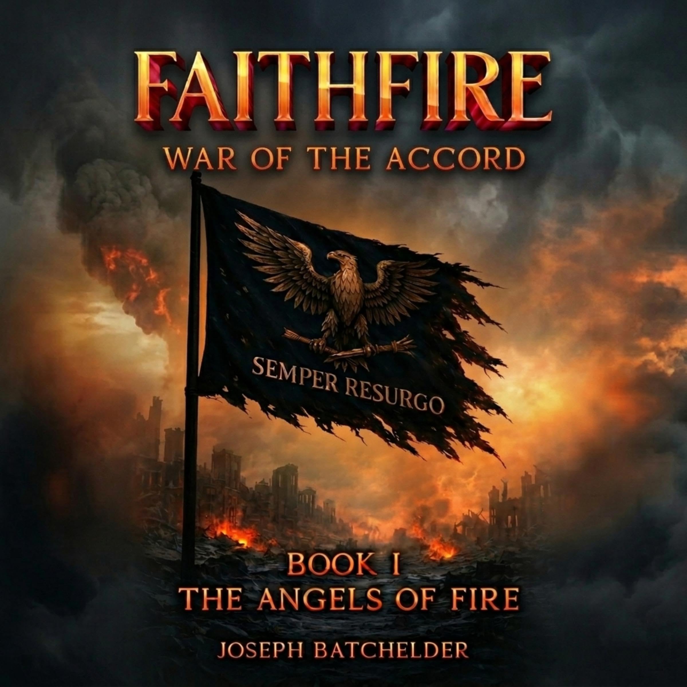 Cover art for FaithFire: War of the Accord: The Angels of Fire