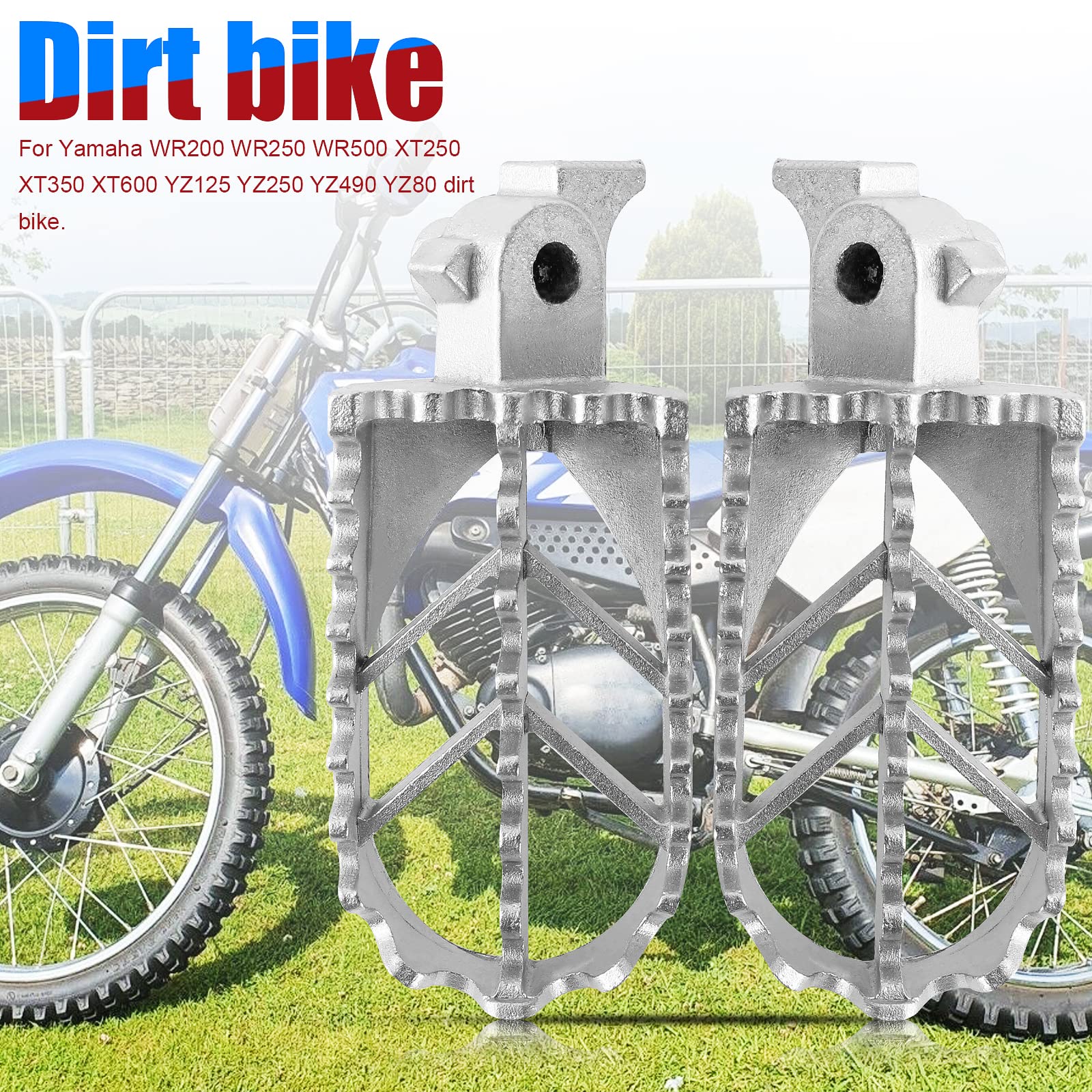 Pedals Footrest Foot Pegs Rest Footpegs For Yam&aha PW50 Pedals Footrest Foot Pegs Rest Footpegs For Yam&aha PW50