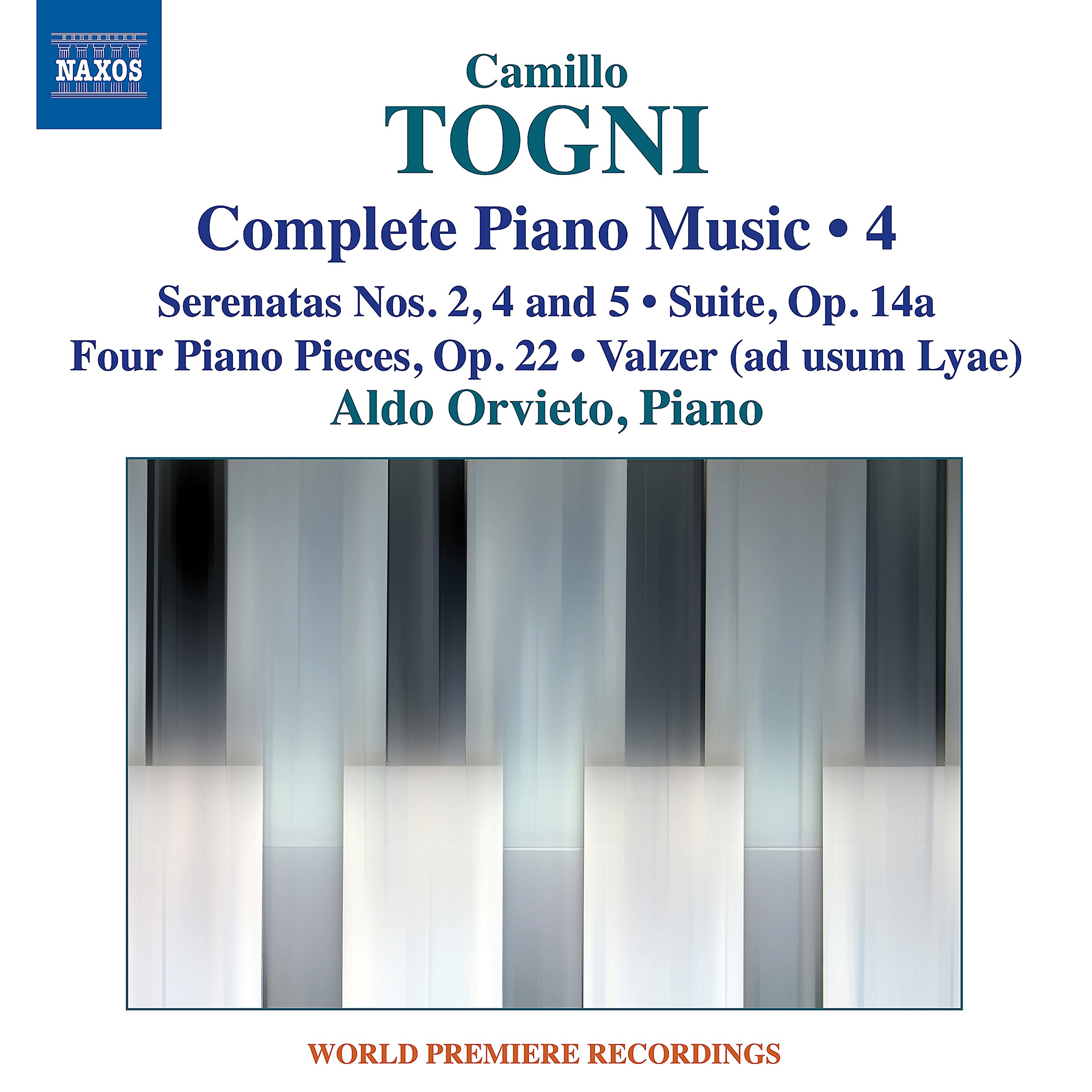 Camillo Togni - : Complete Piano Music, Vol. 4 (2018)