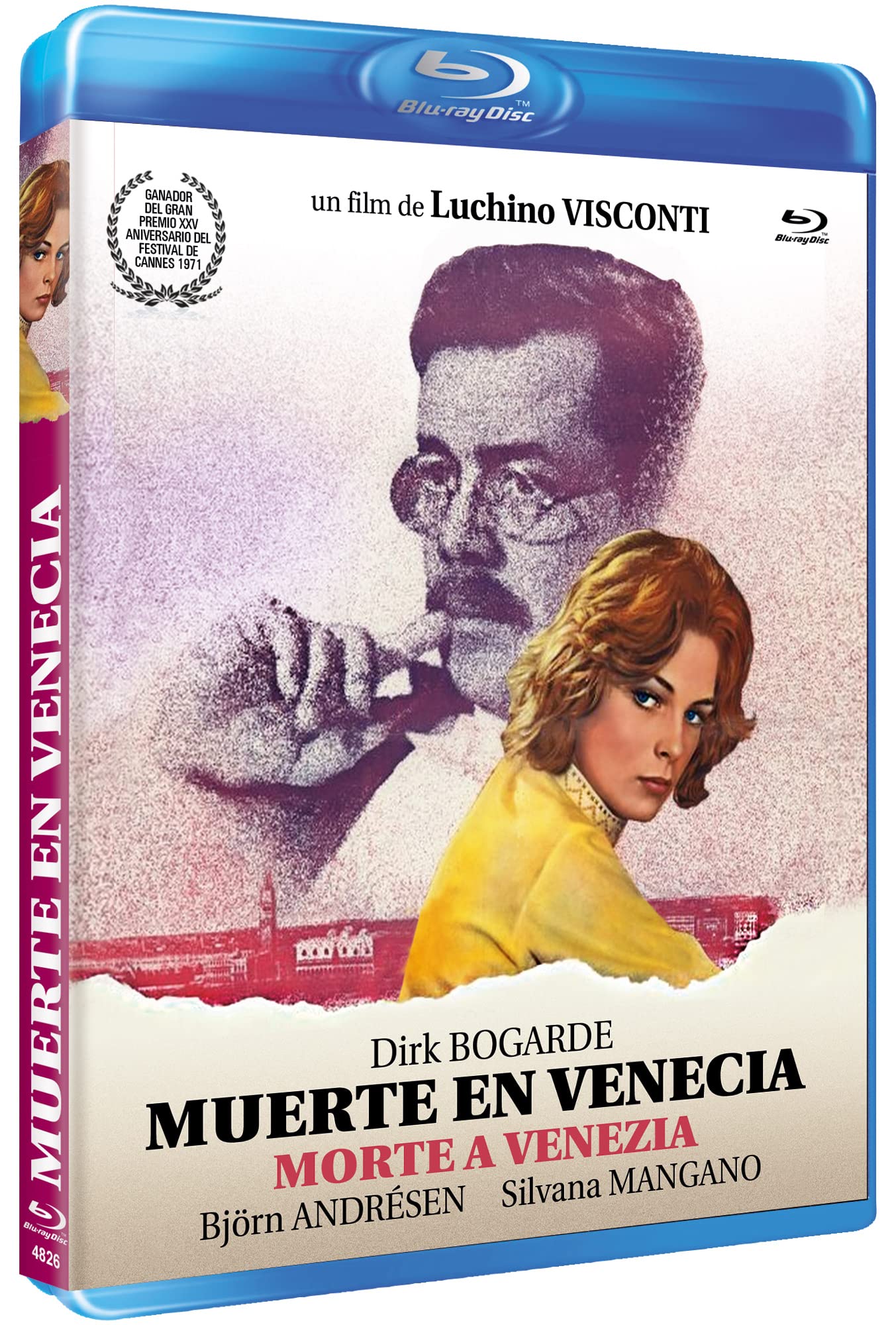 Death in Venice (1971) Blu-Ray Import, Plays in English/Morte a