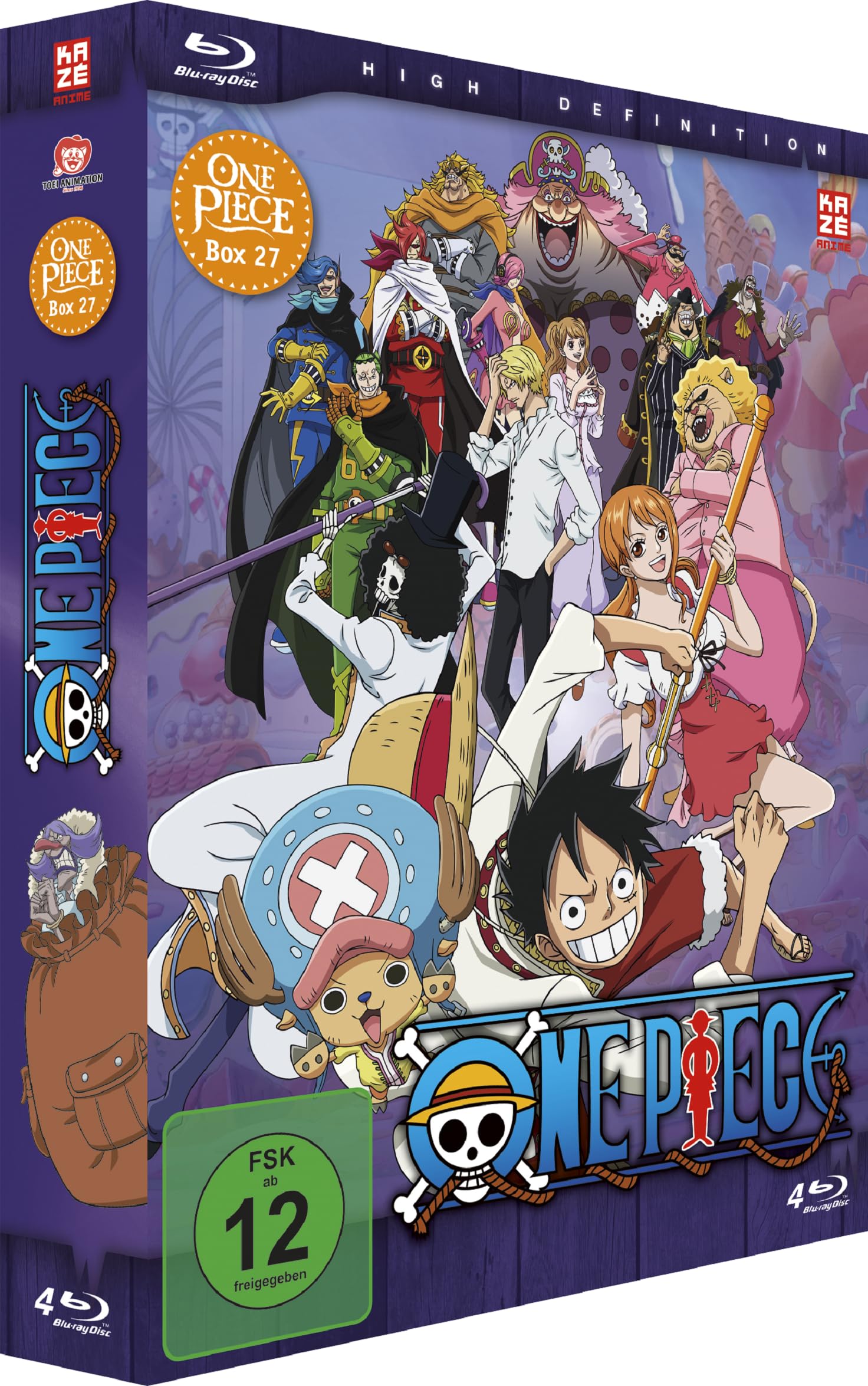 Crunchyroll Blu-ray Box Set TV-Serie Box 27 (Episoden 805-828) [4 Blu-rays]
