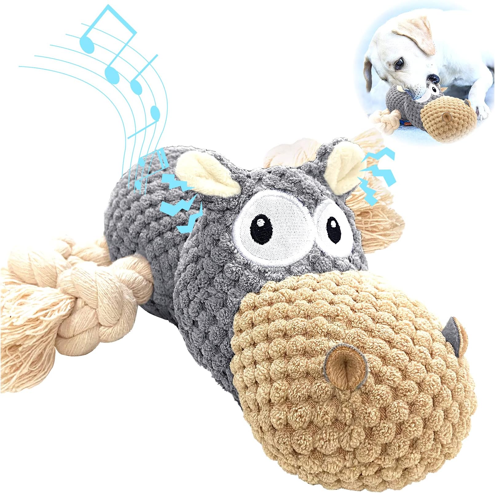 Sqinor Squeaky Dog Toys for Boredom Small Medium Large Dogs