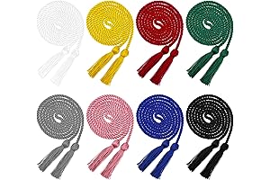 HOVEOX 8 Pieces Graduation Honor Cords: The Perfect Finishing Touch for Your Special Day