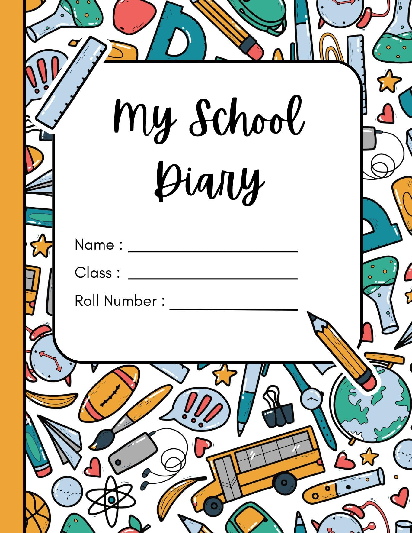 Adarsh School Diary & Academic Year Planner For students