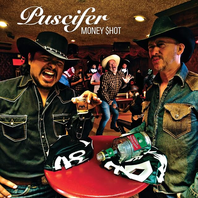 Money Shot por Puscifer, capa do álbum