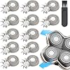 12 PCS Replacement Shaver Compatible with Pitbull Skull,Shaver Replacement Heads Replacement Shaver Head with 1 Cleaning Brush Compatible with Skull Shavers Pitbull Gold Pro Shavers